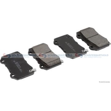 Bromsbeläggssats, Bakaxel — Bakaxel från Autofrance