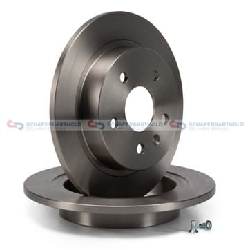 Bromsskiva, Bakaxel från Autofrance