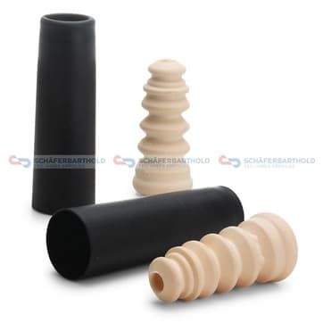 Dammskyddssats, stötdämpare, Bakaxel — Bakaxel från Autofrance