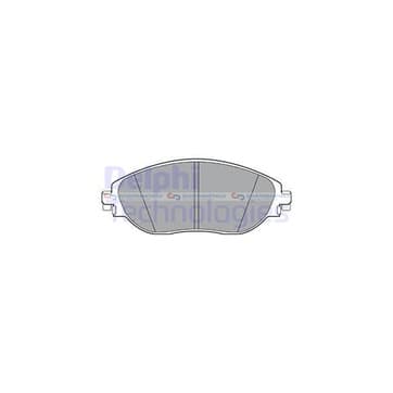 Bromsbeläggssats, Framaxel från Autofrance