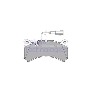 Bromsbeläggssats, Framaxel — Framaxel från Autofrance