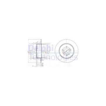 Bromsskiva, Bakaxel — Bakaxel från Autofrance