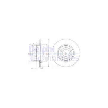 Bromsskiva, Bakaxel — Bakaxel från Autofrance