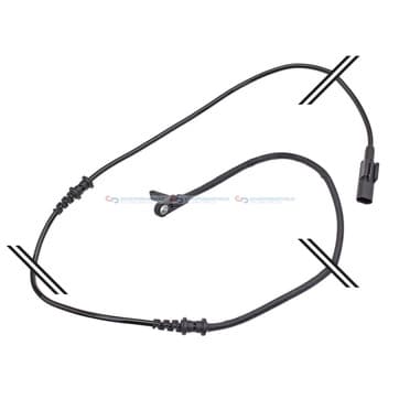 Sensor, hjulhastighet, Framaxel — Framaxel från Autofrance