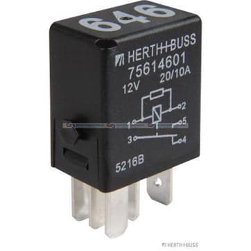 Relä, main current från Autofrance