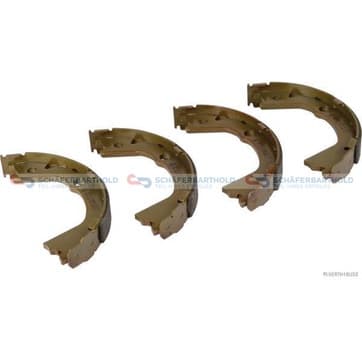 Bromsbandssats, parkeringsbroms 26 Ø-166,8mm från Autofrance