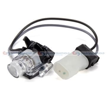 Lampa, Socket, headlight, Vänster, Fram från Autofrance