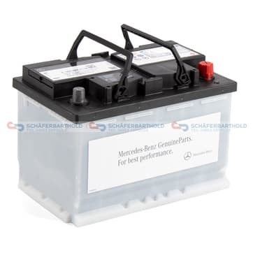 Startbatteri 74Ah 680 660A från Autofrance