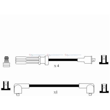 Tändstift M14 x 1,25 19,0mm från Autofrance