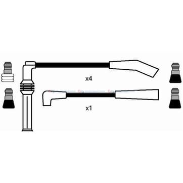 Tändstift M10 x 1,0 12,7mm från Autofrance