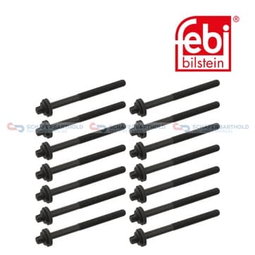 Topplocksbultsats 14 M12 x 1,5x 162mm från Autofrance
