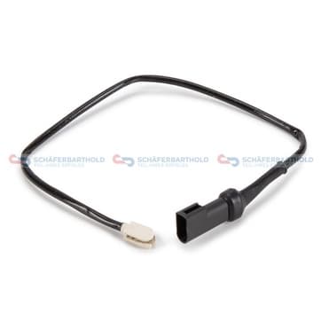 Slitagevarning, bromsbelägg, Bakaxel vänster — Bakaxel vänster från Autofrance