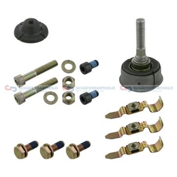 Reparationssats, guide strut, Framaxel från Autofrance