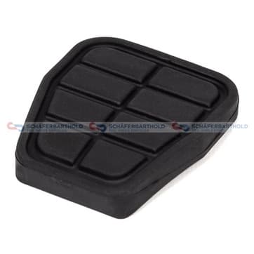 Pedalbelägg, bromspedal Gummi från Autofrance