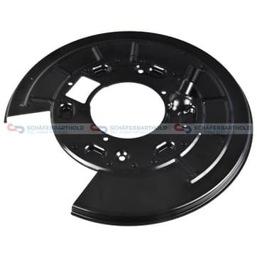 Stänkskydd, bromsskiva, Bakaxel vänster — Bakaxel vänster från Autofrance