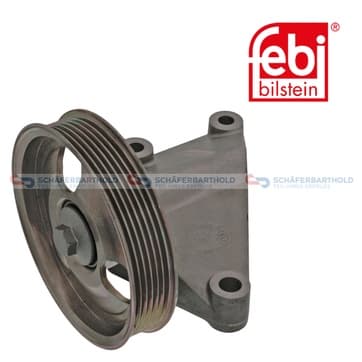 Styrrulle, flerspårsrem ytterø-132mm från Autofrance