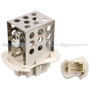 Resistor, kupéfläkt från Autofrance