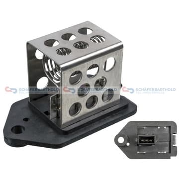 Resistor, kupéfläkt från Autofrance