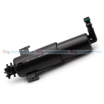 Spolmunstycke/cylinder strålkastare vä från Galwin