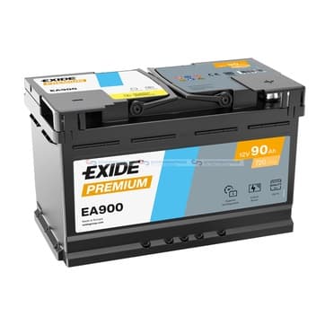 Startbatteri 90Ah 720A från Autofrance