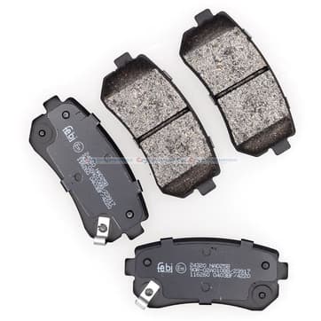 Bromsbeläggssats, Bakaxel — Bakaxel från Autofrance