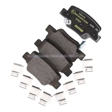 Bromsbeläggssats, Bakaxel — Bakaxel från Autofrance