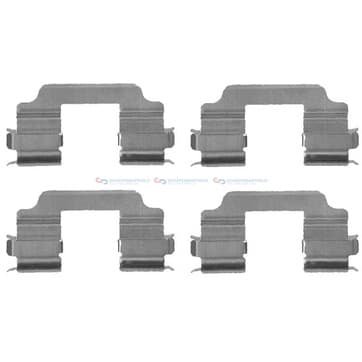 Tillbehörssats, bromsbelägg, Bakaxel, Framaxel — Bakaxel, Framaxel från Autofrance