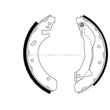 Justerarsats trumbroms från JP GROUP