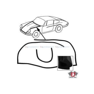 Tätning, boot-/cargo area lid från Autofrance