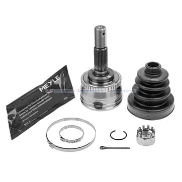 Knutsats, drivaxel, På hjulsidan från Autofrance