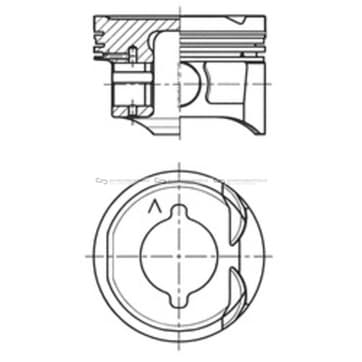Kolv 79,5mm från Autofrance