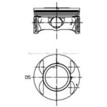 Kolv 81mm från Autofrance