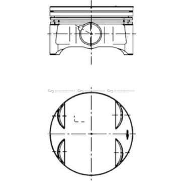 Kolv 84mm från Autofrance