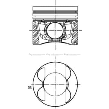 Kolv 83,51mm från Autofrance