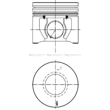 Kolv 90,4mm från Autofrance