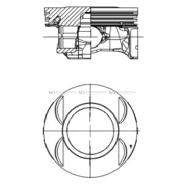 Kolv 81mm från Autofrance