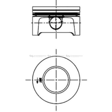 Kolv 85,5mm från Autofrance