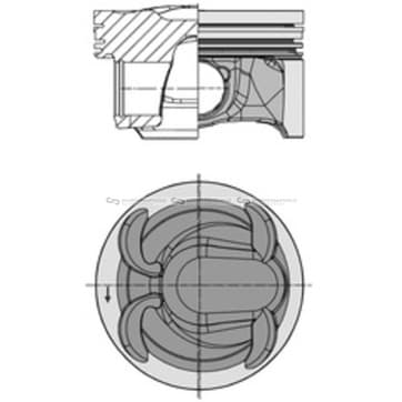 Kolv 87,52mm från Autofrance