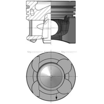 Kolv 89,51mm från Autofrance