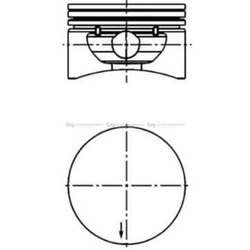 Kolv 79,5mm från Autofrance