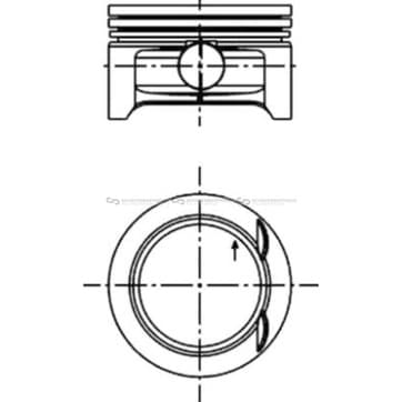 Kolv 73mm från Autofrance