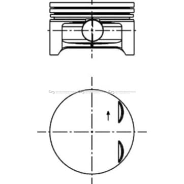Kolv 72,5mm från Autofrance