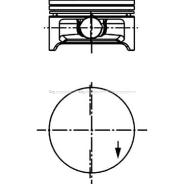 Kolv 77,5mm från Autofrance