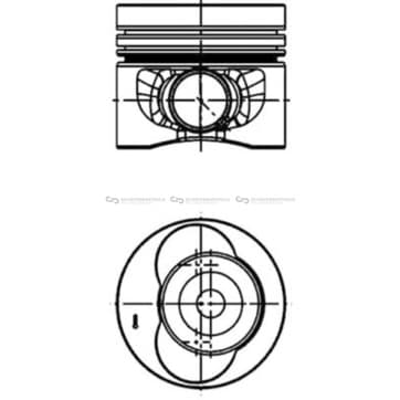 Kolv 81,51mm från Autofrance