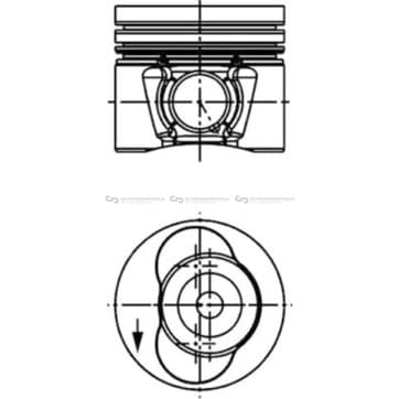 Kolv 81,51mm från Autofrance