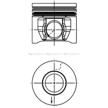 Kolv 90,41mm från Autofrance
