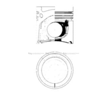 Kolv 102mm från Autofrance