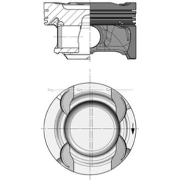 Kolv 83mm från Autofrance