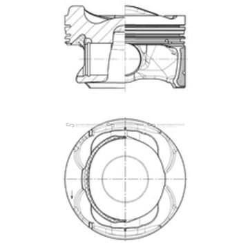 Kolv 79,02mm från Autofrance