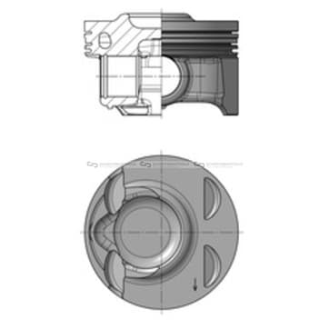 Kolv 83mm från Autofrance